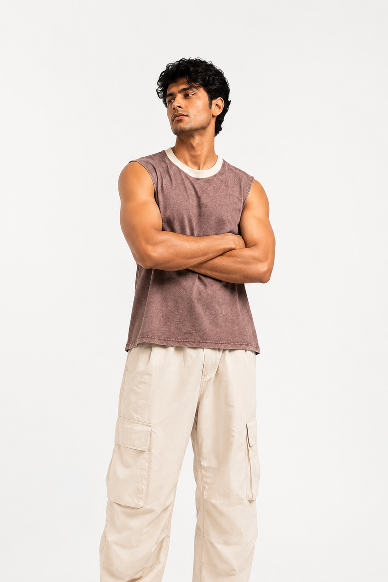 MAUVE ACID WASH TANK