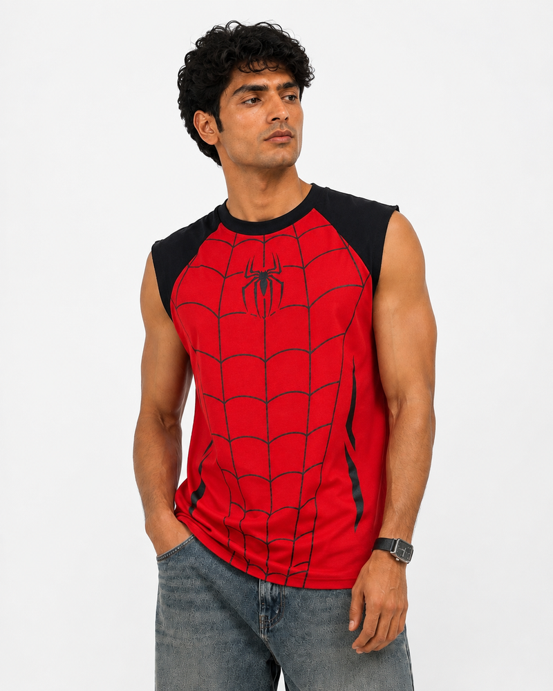 Spider-raglan raw tank