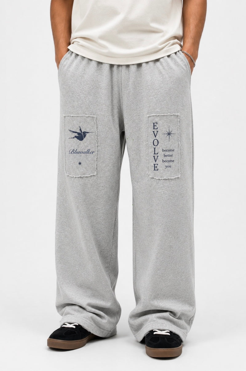 EVOLVE-Bluwalker trouser— Melange Grey