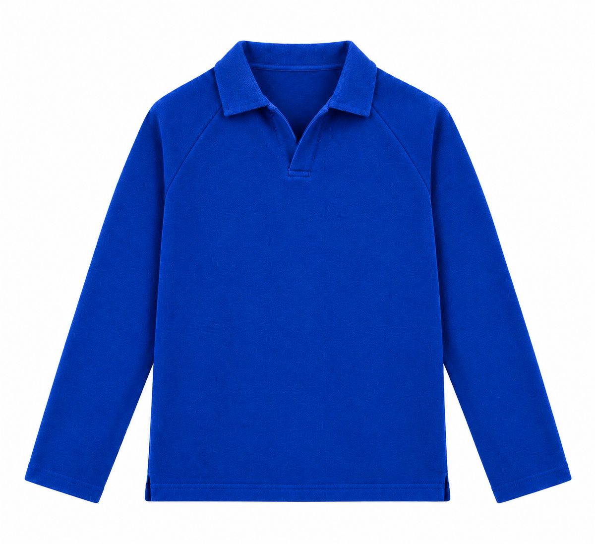 Royal blue Raglan Polo F/s