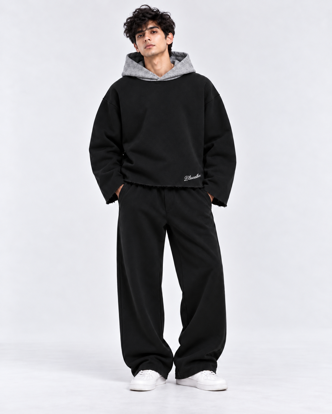 Co-ord Set - Black/melange